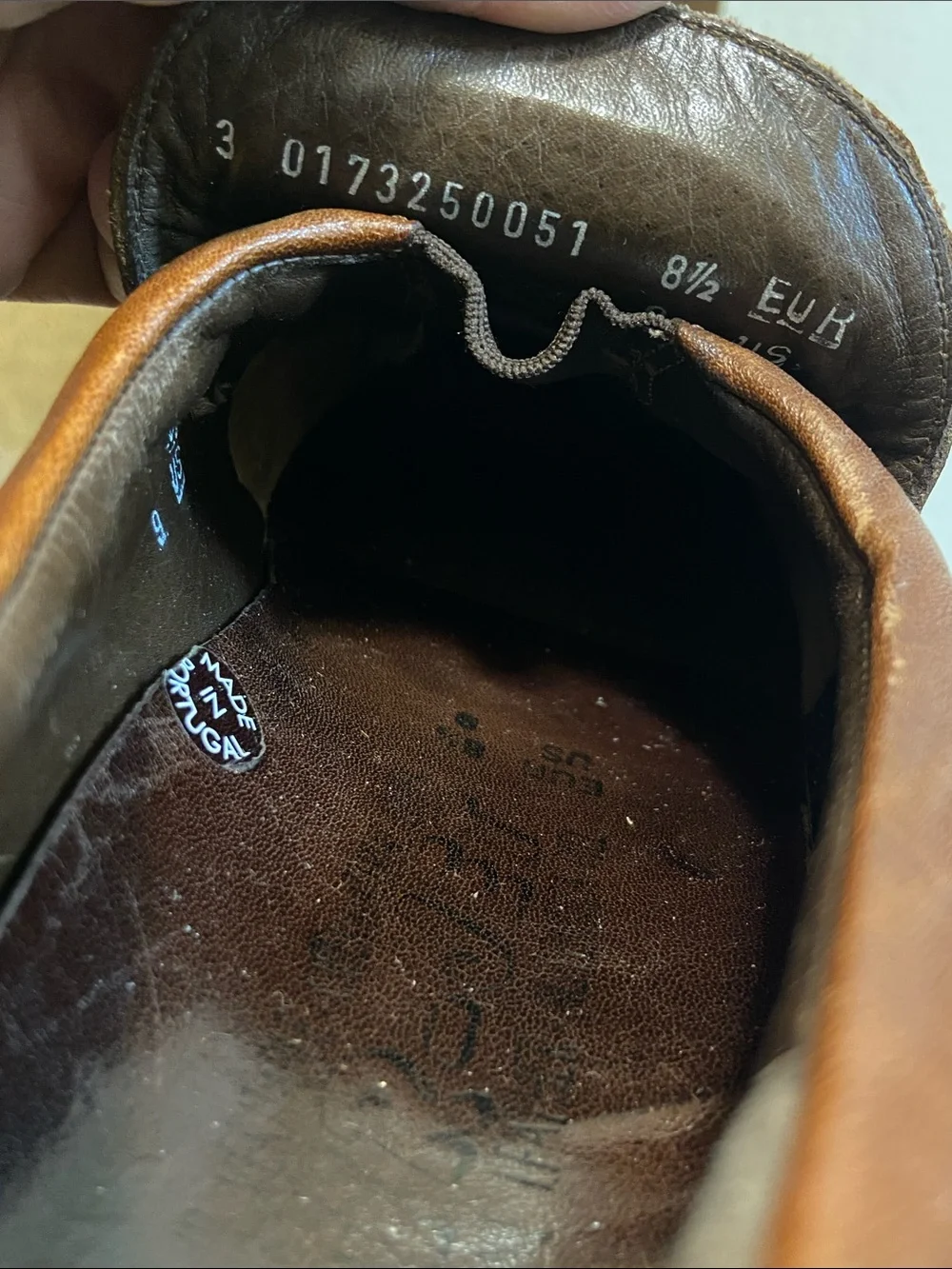Mephisto Brown Leather Slip-On Comfort Loafers by Sz US 9 EUR 8.5 /30173255005